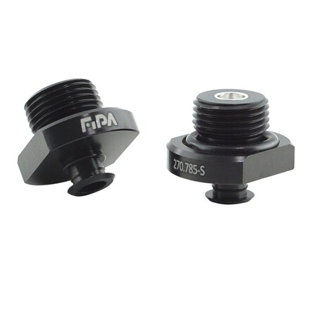 Fipa Vacuum cup fitting with filter screen,  270.785-S